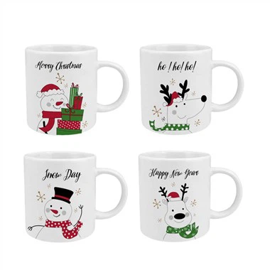 WWS Simple Christmas Mug Set