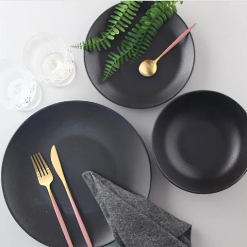 Winter Frost White Plates