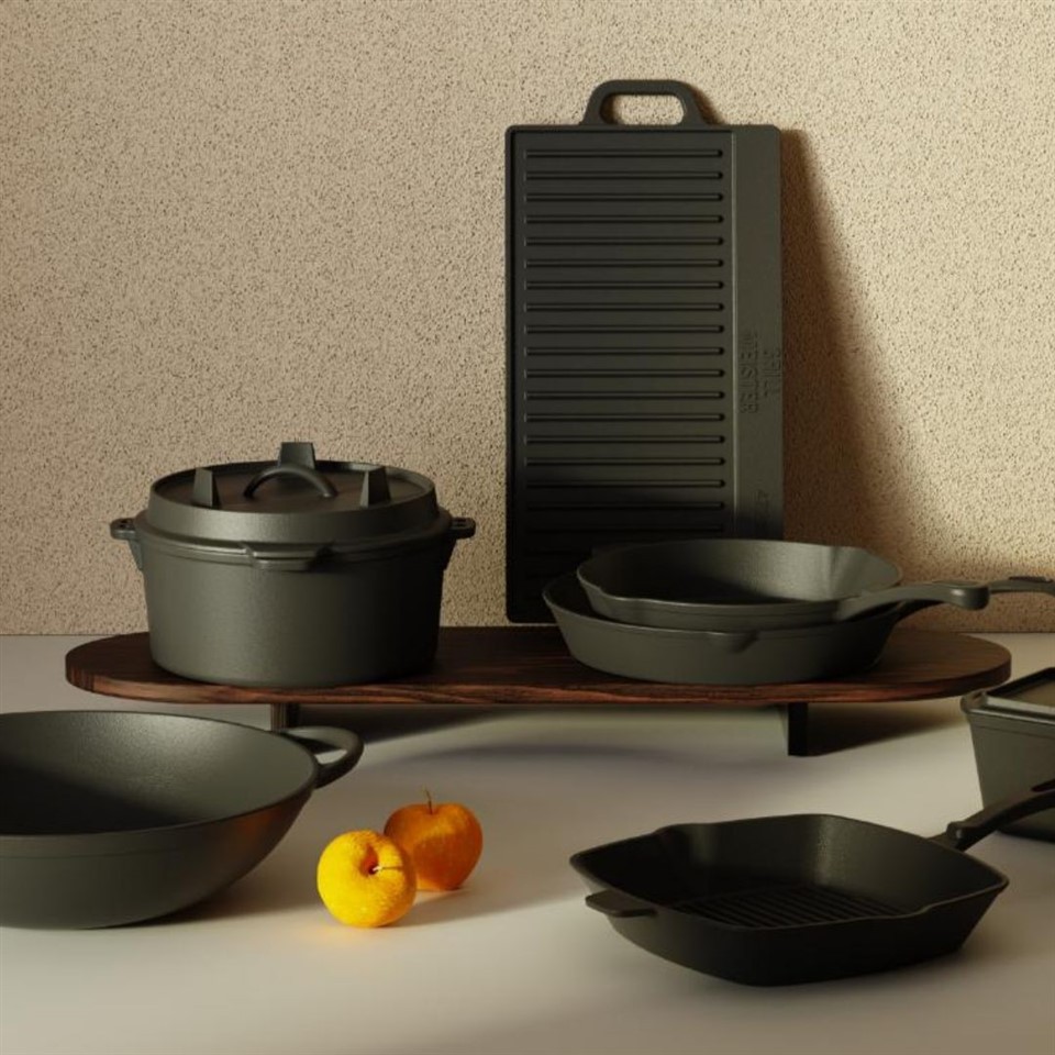 Outdoor Gourmet Cast Iron Starter Set