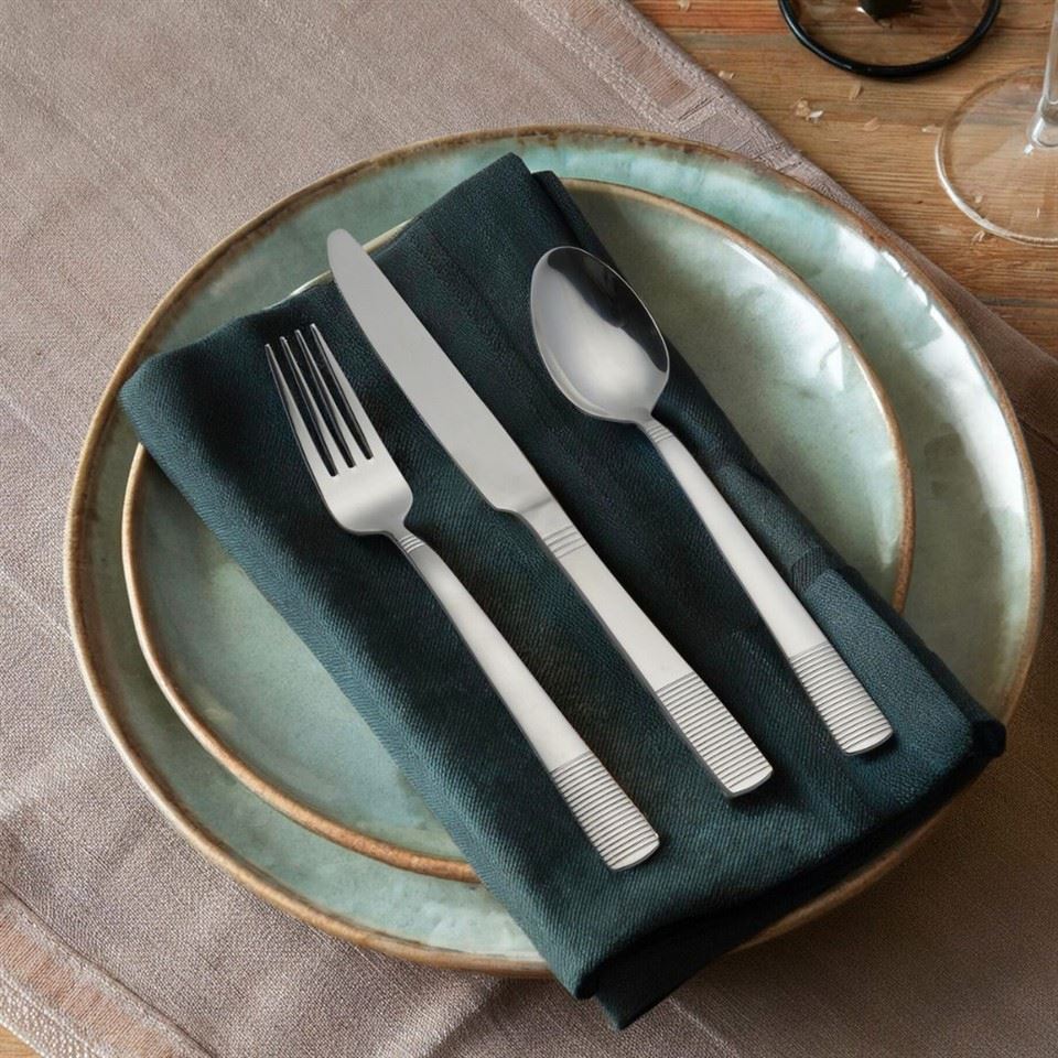 Service For 4, 20 Piece Everyday Flatware Set, Silverware Set