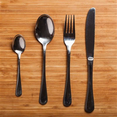 Silverware Set - Stainless Steel Flatware Set - 24 Piece Cutlery Set