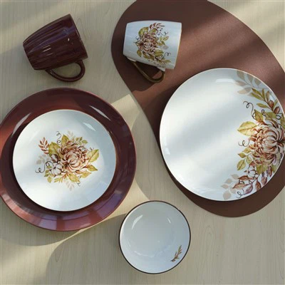 "Timeless Petals" Dinnerware Set