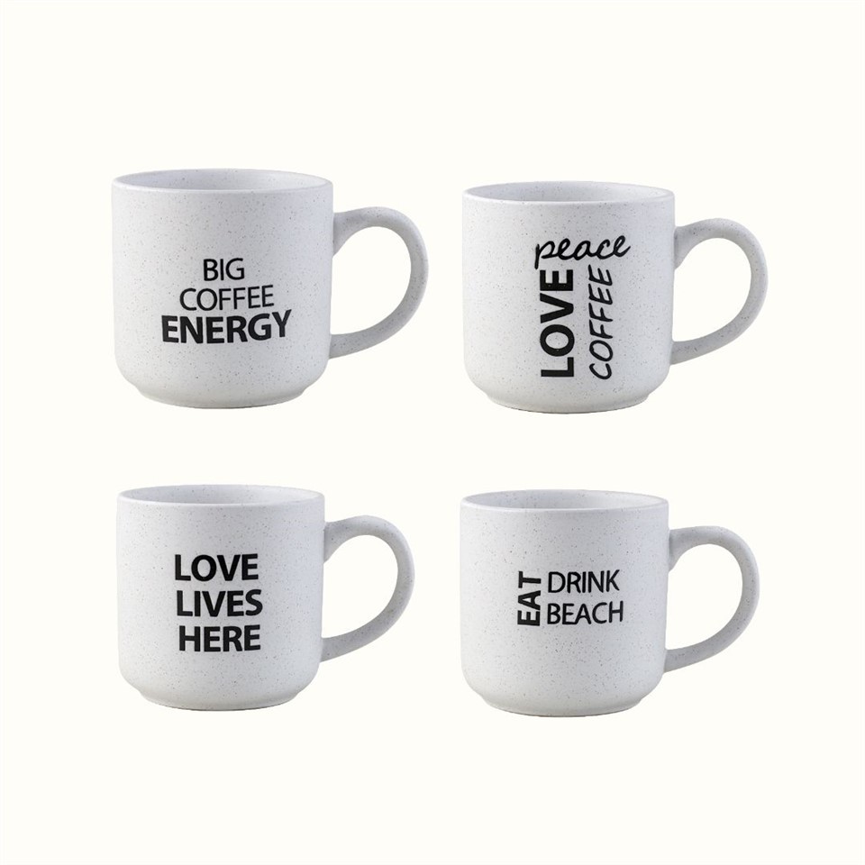 Speckle Glaze Graphic 16oz Coffee Mug
